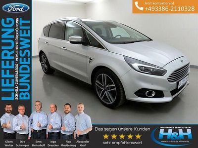 Gebraucht Ford S-MAX Titanium 190 PS (139 kW) 2018 Polarsilber Van / Kleinbus