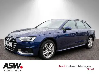 Gebraucht Audi A4 Advanced Plus 204 PS (150 kW) 2023 Navarrablau metallic Kombi