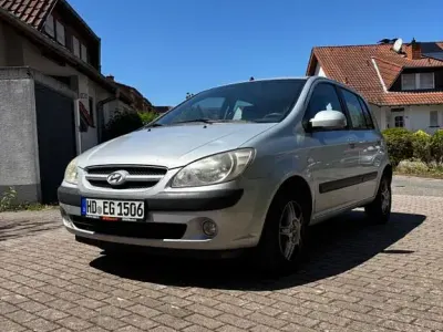 Gebraucht Hyundai Getz GLS 88 PS (64 kW) 2007 Silber Kleinwagen