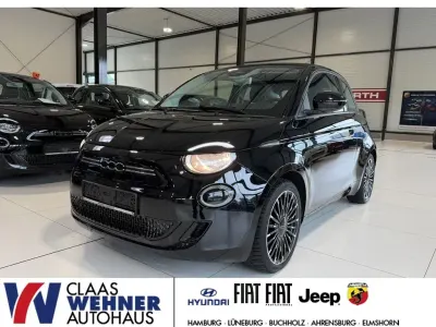 Gebraucht Fiat 500e Icon 86 kW (118 PS) 2022 Onyx schwarz) (schwarz Cabrio