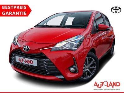 Usata Toyota Yaris 111 CV (81 kW) 2019 Rosso Utilitaria