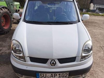 Usata Renault Kangoo Authentique 82 CV (60 kW) 2004 Bianco Monovolume