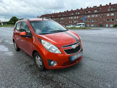 Gebraucht Chevrolet Spark 82 PS (60 kW) 2009 Orange Kleinwagen