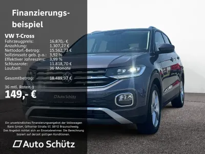 Gebraucht VW T-Cross Style 110 PS (80 kW) 2022 Grau SUV