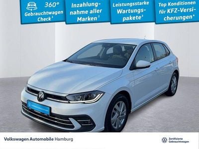 Gebraucht VW Polo Style 95 PS (69 kW) 2023 Weiß Kleinwagen