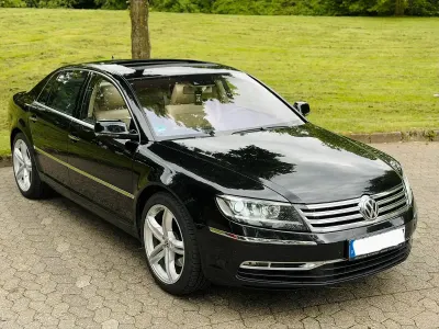 Brugt VW Phaeton Exclusive 300 HK (220 kW) 2012 Sort Sedan