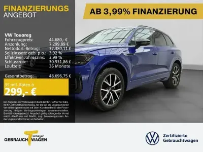 Gebraucht VW Touareg R-line 231 PS (169 kW) 2022 Blau SUV