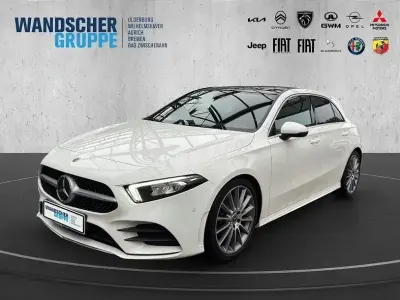 Używany Mercedes A220 AMG line 190 KM (139 kW) 2019 Biały Hatchback