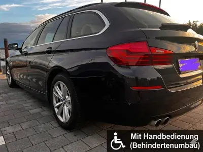 Gebraucht BMW 520 184 PS (135 kW) 2014 Blau Kombi