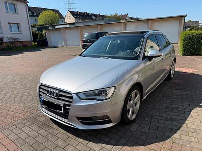Second-hand Audi A3 Sportback Sport 120 CP (88 kW) 2014 Argintiu Hatchback