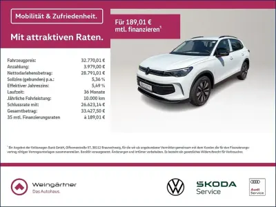Gebraucht VW Tiguan Goal 150 PS (110 kW) 2025 Weiß SUV