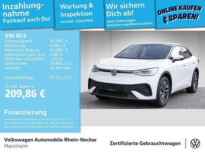 Usata VW ID.5 Pro 210 kW (286 CV) 2025 Bianco SUV