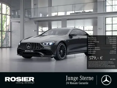 Gebraucht Mercedes AMG GT 53 AMG 435 PS (319 kW) 2021 Grau / graphitgrau Coupé