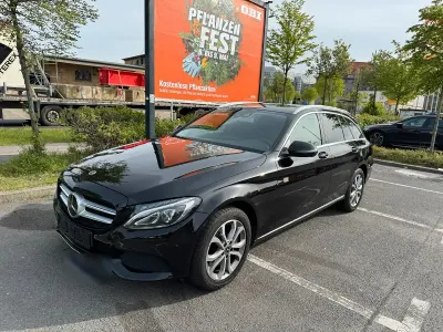 Gebraucht Mercedes C250 204 PS (150 kW) 2018 Schwarz Kombi