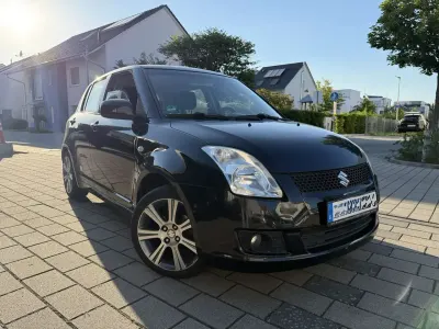 Gebraucht Suzuki Swift 92 PS (67 kW) 2009 Schwarz Kleinwagen