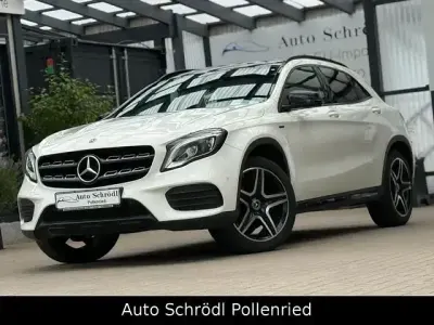 Gebraucht Mercedes GLA200 AMG line 156 PS (114 kW) 2017 Weiß SUV