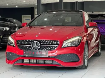 Gebraucht Mercedes CLA200 AMG line 156 PS (114 kW) 2017 Rot Coupé