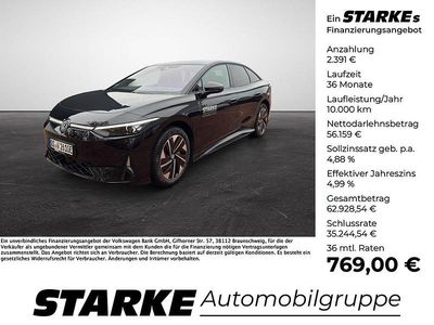 Gebraucht VW ID.7 GTX 250 kW (340 PS) 2025 Schwarz (grenadillschwarz metallic) Kleinwagen