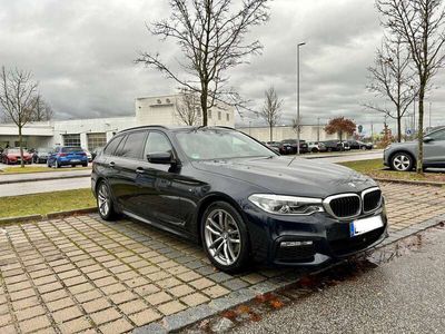 gebraucht BMW 520 d Touring M-Paket Carbonschwarz HuD/LED/Keyless/Virtual