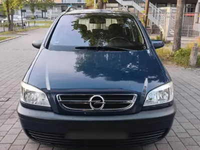 Gebraucht Opel Zafira 100 PS (73 kW) 2004 Blau Van / Kleinbus