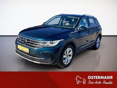 Nightshade blue Gebraucht 2022 VW Tiguan Elegance SUV | 27.980 € (Superpreis)