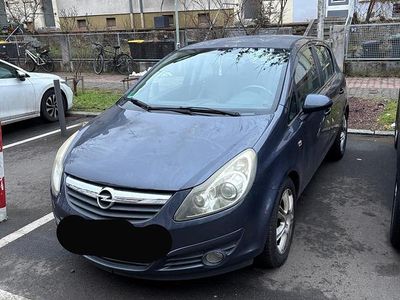 Gebraucht Opel Corsa 80 PS (58 kW) 2009 Blau Kleinwagen