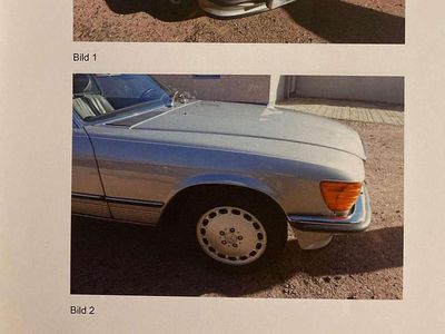 Gebraucht Mercedes SL300 179 PS (131 kW) 1989 Silber Cabrio