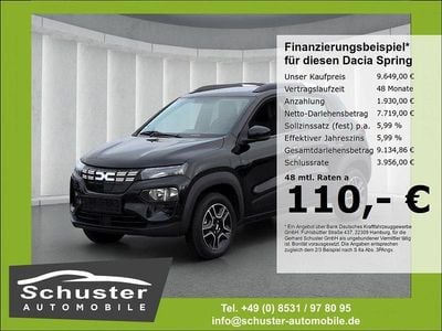 Gebraucht Dacia Spring Essentiel 33 kW (45 PS) 2022 Schwarz Kleinwagen