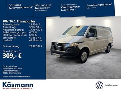 Gebraucht VW Transporter 110 PS (80 kW) 2022 Weiß Van