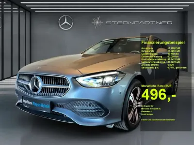 Gebraucht Mercedes C300e Avantgarde 197 PS (144 kW) 2025 Metalliclack selenitgrau Kombi