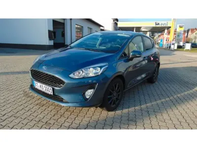 Gebraucht Ford Fiesta Cool & Connect 101 PS (74 kW) 2019 Chromablau metallic (metallic) Kleinwagen
