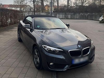 Usata BMW 220 184 CV (135 kW) 2015 Grigio Cabrio