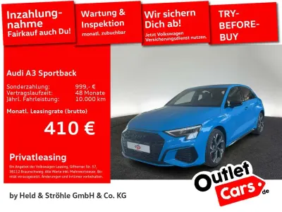 Gebraucht Audi A3 S-Line 245 PS (180 kW) 2023 N6 turboblau Limousine
