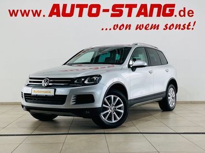 gebraucht VW Touareg V6 TDI BMT*1.HAND+SCHECKHEFT+AHK+18"LMF*