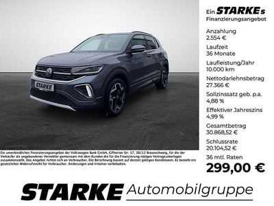 Brugt VW T-Cross R-line 150 HK (110 kW) 2025 Grå SUV