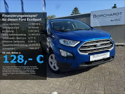 Gebraucht Ford Ecosport Cool & Connect 125 PS (91 kW) 2019 Blau SUV