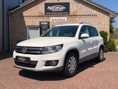 Gebraucht VW Tiguan Sportline 140 PS (102 kW) 2015 Weiß SUV