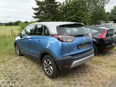 Gebraucht Opel Crossland Design Edition 110 PS (80 kW) 2018 Blau SUV