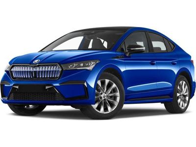 gebraucht Skoda Enyaq iV Enyaq Coupé RS Weiß und Schwarz ***SOFORT VERFÜGBAR***