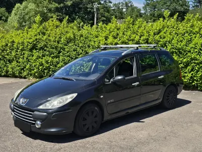 Gebraucht Peugeot 307 109 PS (80 kW) 2007 Schwarz Kombi
