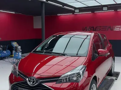 Brugt Toyota Yaris 99 HK (72 kW) 2017 Rød Hatchback