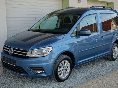 Gebraucht VW Caddy Comfortline 102 PS (75 kW) 2018 Blau Van / Kleinbus