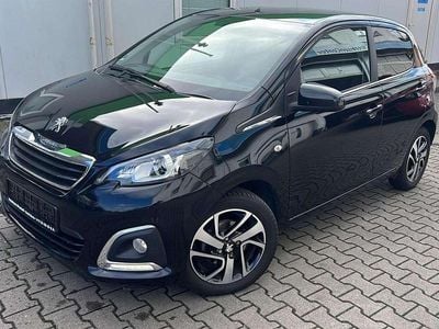 Gebraucht Peugeot 108 69 PS (50 kW) 2016 Metallicschwarze lackierung Kleinwagen