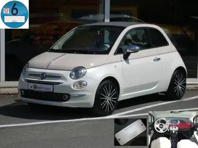 Gebraucht Fiat 500C Anniversary 105 PS (77 kW) 2018 Weiß Cabrio