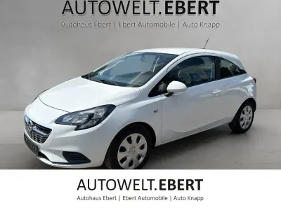 Gebraucht Opel Corsa Edition 90 PS (66 kW) 2016 Schneeweiss/summitwhite/arctic Kleinwagen