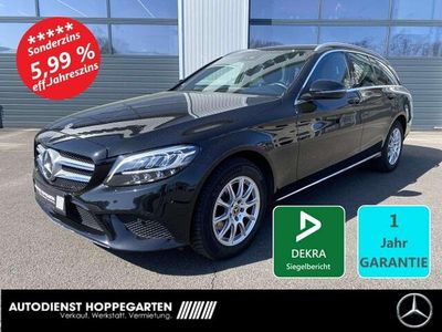 Usata Mercedes C200 Avantgarde 184 CV (135 kW) 2018 Nero Station wagon