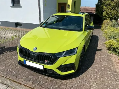Brugt Skoda Octavia RS 245 HK (180 kW) 2023 Grøn Stationcar