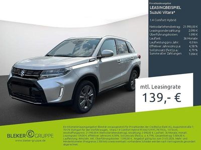 Neu Suzuki Vitara Comfort 129 PS (94 kW) 2025 Silber SUV