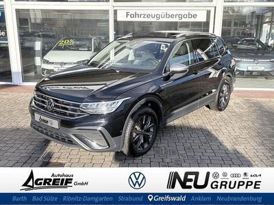 Deep black Gebraucht 2022 VW Tiguan Allspace Life SUV | 25.900 € (Guter Preis)