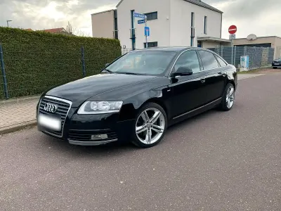 Używany Audi A6 S-Line 190 KM (139 kW) 2010 Czarny Sedan/Limuzyna